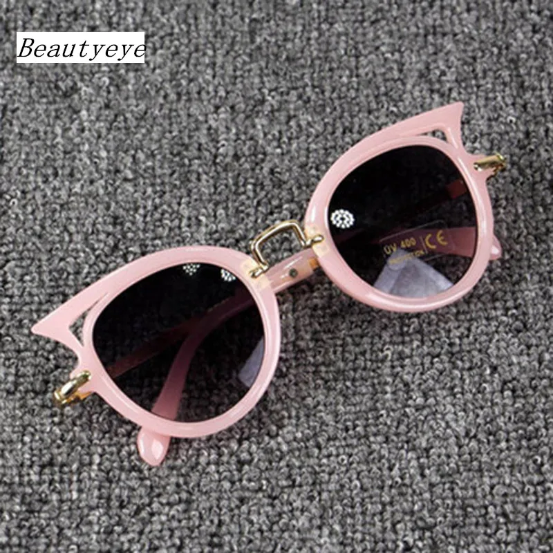 

Beautyeye 2023 Kids Sunglasses Girls Brand Cat Eye Children Glasses Boys UV400 Lens Baby Sun glasses Cute Eyewear Shades Goggles