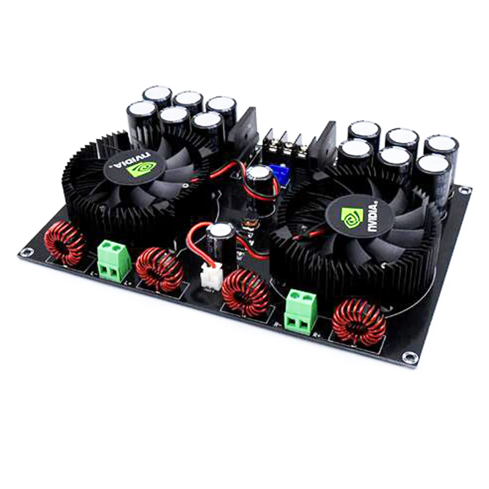 High Power 420W+420W Dual Channel Digital Audio Power Amplifier Board Pure Stage Amplifier Board