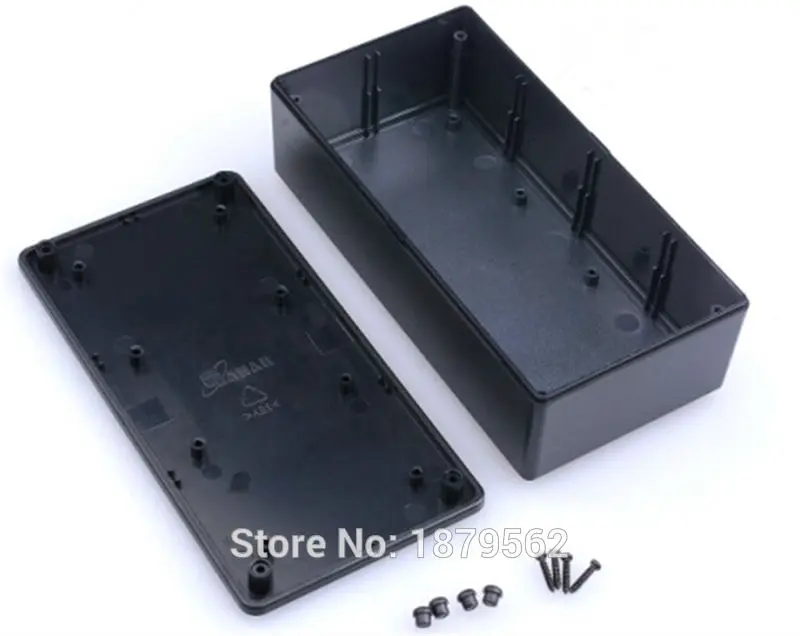 [2 colors] Free shipping 5 pcs/lot 155*80*45mm custom plastic electronic project box junction enclosure control outlet box