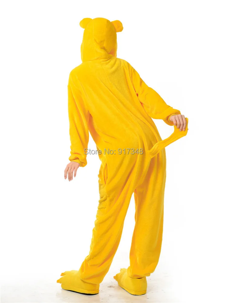 Finn And Jake Dog Kigurumi for Adults Cartoon Animal Cosplay Costume Women Men Onesies Pajamas Jumpsuit