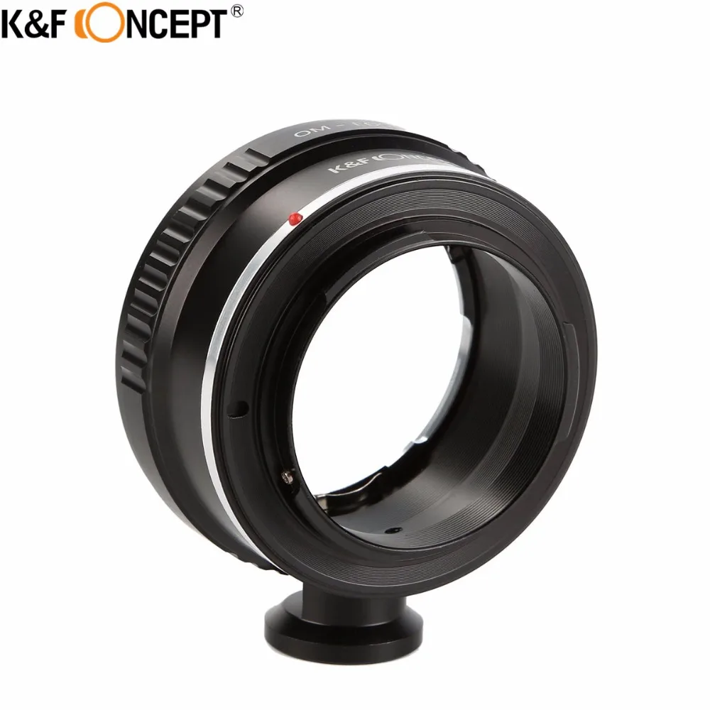 K & F مفهوم ل OM-EOS عدسة جبل خاتم محول مع ترايبود ل أوليمبوس OM Zuiko عدسة ل كانون EOS M EF-M جبل جسم الكاميرا