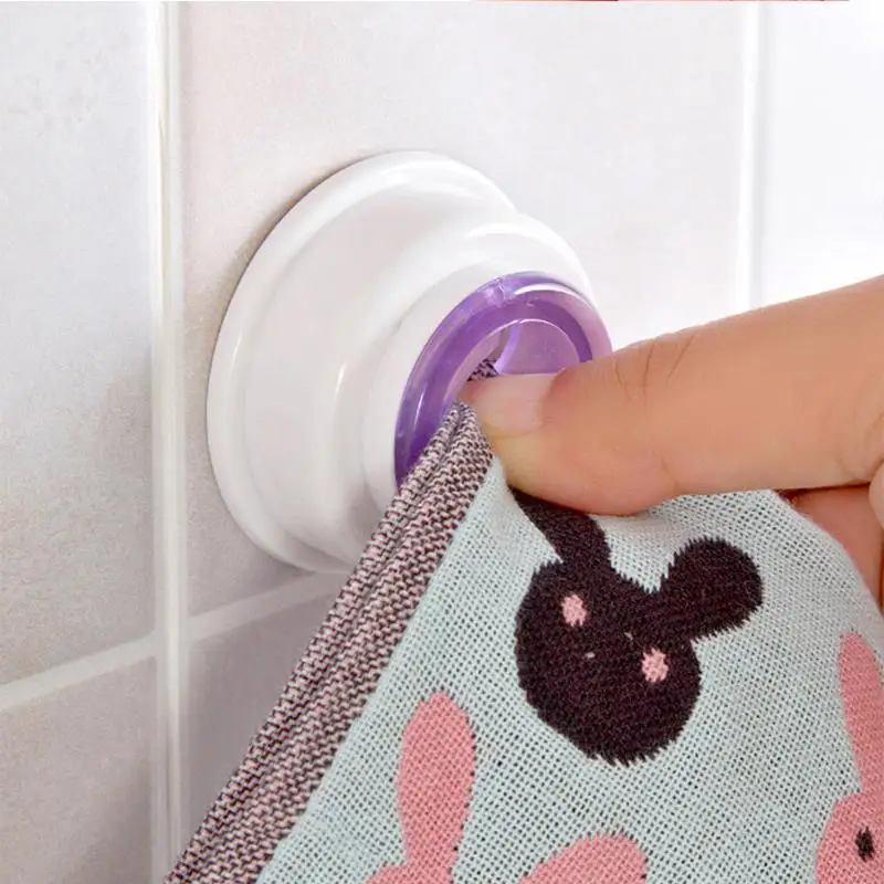 1PCS Wash cloth clip holder clip dishclout storage rack bath room storage hand towel rack Hot 2018
