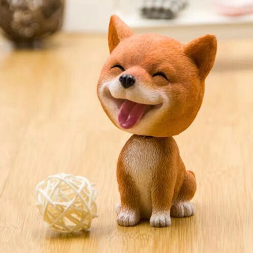 Car Shaking Head Toy for Car Decoration Nodding Dog Auto Shaking Head Dog Dolls Interior Dashboard Decoration Accessories image 3