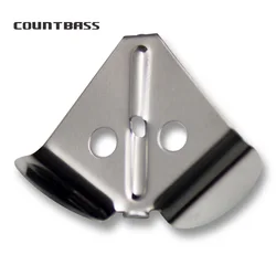 Countbass 50pcs Buzzer Spinner Blade with Holes, Aluminium material, Tackle Craft, Lure Components, DIY Buzzbait