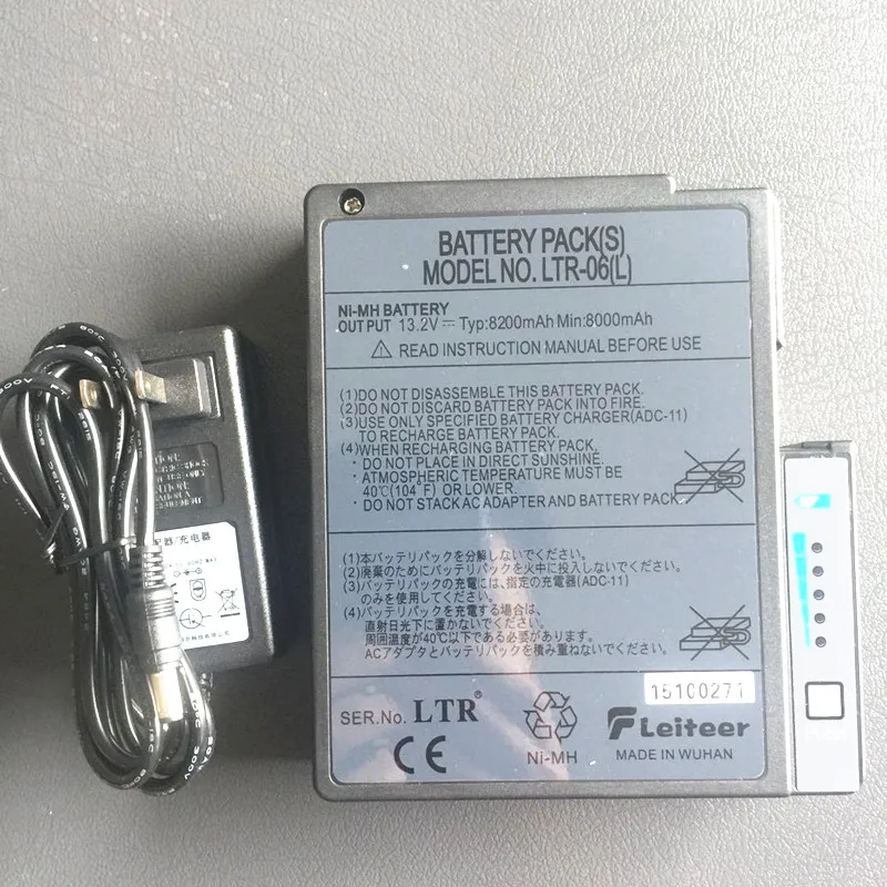 Bateria LTR-06L 8000mAh igual ao BTR-06L adequada para fplicador de fusão de fibra FSM-50S FSM-50R FSM-17S FSM-17R