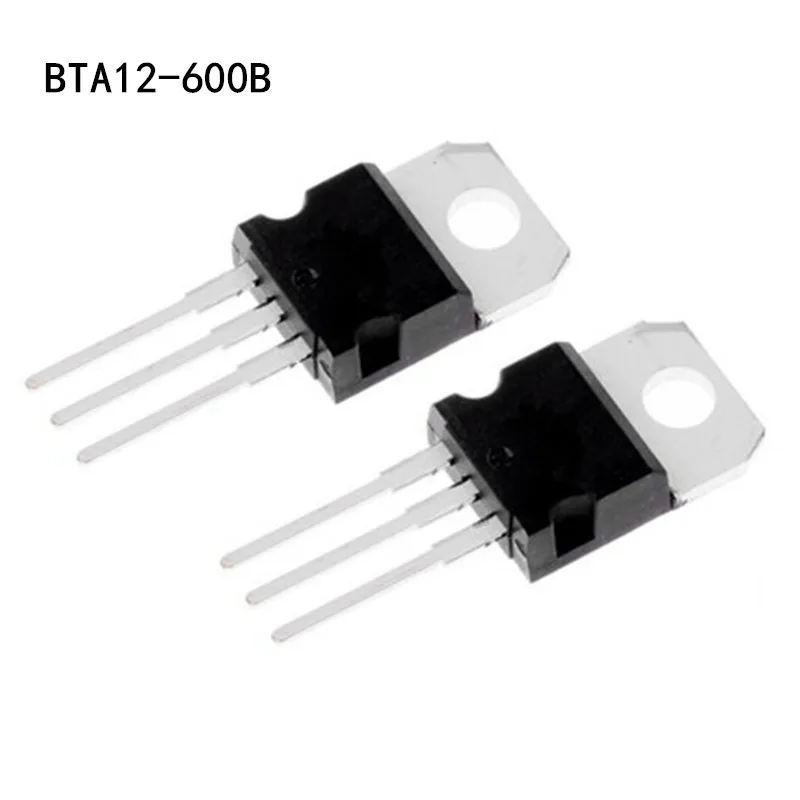 10pcs BTA12-600B BTA12-600C BTA12-800B BTA12-600 BTA12-800 TO-220 600V 12A NEW