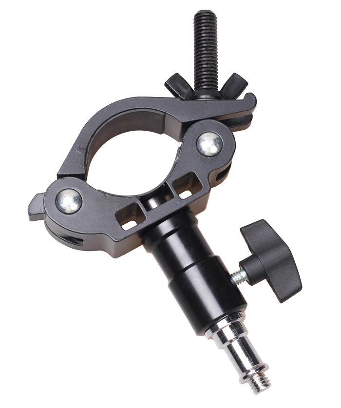 Acoplador de tubo de vídeo, abrazadera resistente con receptor hembra, 42-50mm