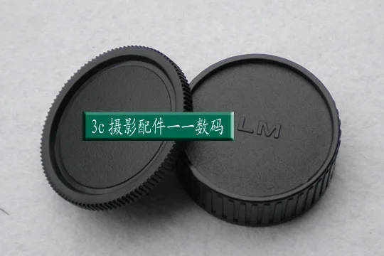 10 paires de couvercles d'objectif d'appareil photo + capuchon d'objectif arrière, protecteur de capot pour appareil photo M LM M6 M7 M8 M9 M5 M4 M3 SLR