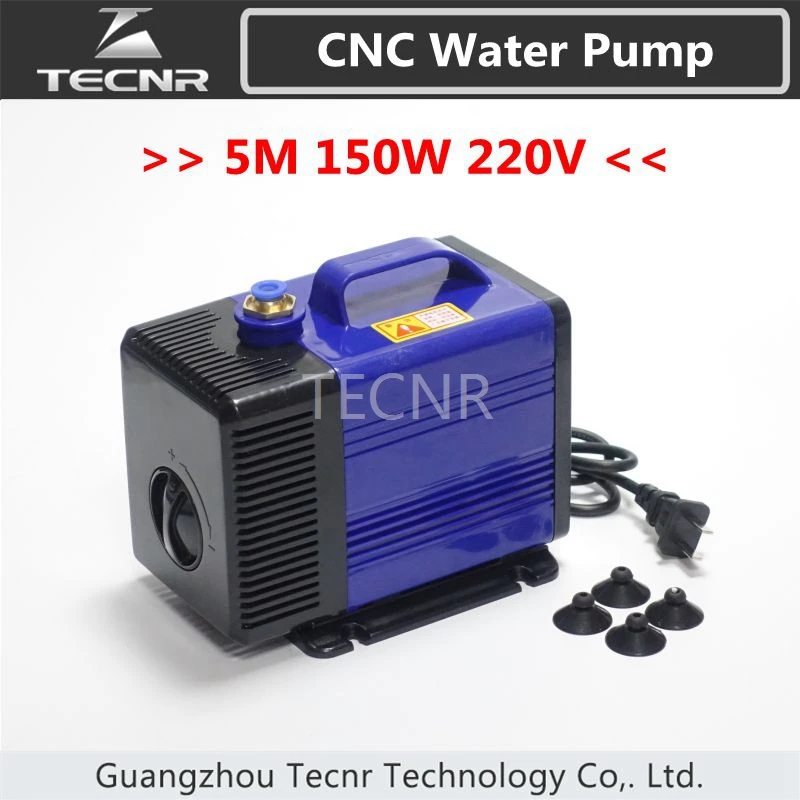 150W water pump 220V 5M  for cnc router  4KW and 5.5KW cnc spindle motor