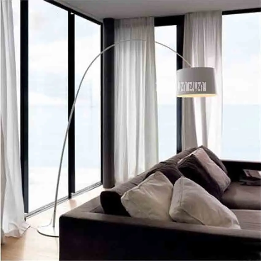 SG-L004 Nordic Modern Fashion Floor Lamp Creative Personality Study Living Room Bedroom Fishing Floor Lamp 110V/220V 15~20m2