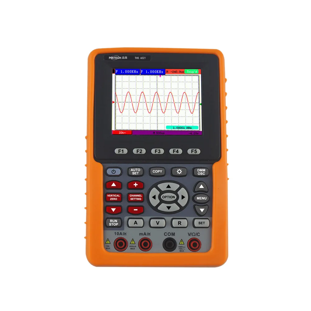 THS6021(20MHz,500MS/s) handheld oscilloscope