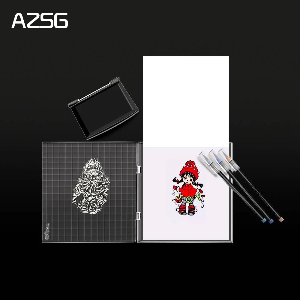 

AZSG Stamp Block Transparency Acrylic pad for DIY Scrapbooking Clear stamps DIY Scrapbook photo album Decorative