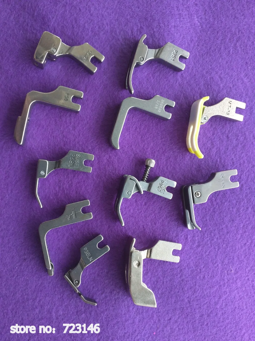 Industrial Sewing Machine 60 Presser Foot Set for Brother Juki for Mitsubishi Nakajima Rex for Seiko Singer Siruba Taiko Toyota