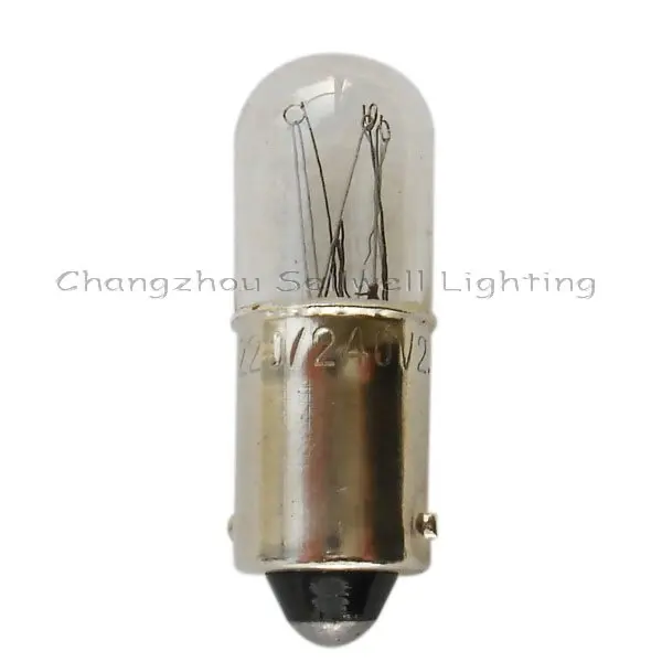 

Miniature Lamp Bulbs Lighting Ba9s T10x28 220v 2.6w A037 Sellwell lighting factory