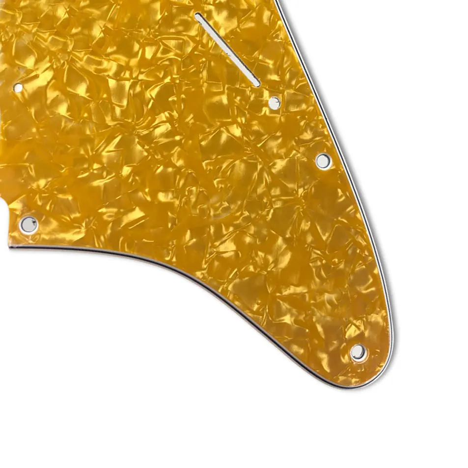 Pleroo Electric Parts For  USA\\Mexico Fd Strat 11 Holes HS PAF Humbucker Guitar Pickguard Scratch Plate