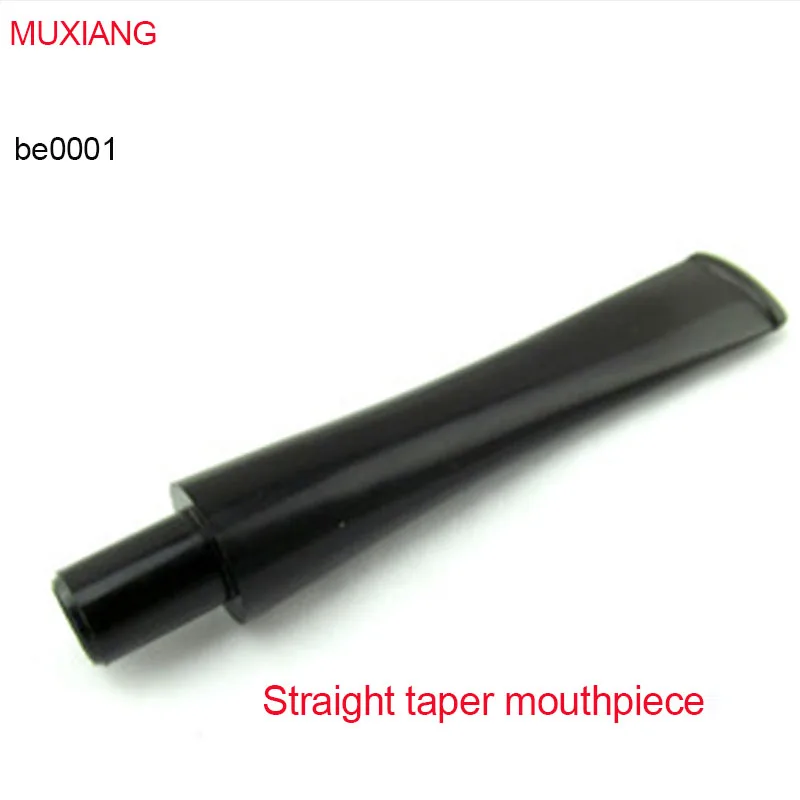 RU-MUXIANG 6 Pcs/lot Smoking Pipe Specialized Mouthpiece 9mm Filter Handmade Tobacco Pipe Acrylic Taper Mouthpiece be0001-be0006