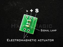 Elettromagnetica timone Elettromagnetica attuatore scheda di Conversione