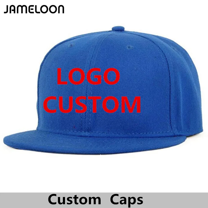 

Custom Snapback Hat Free Logo Text Photo Embroidery Adult Kids Personalized Hip Hop Team Family Cap Fast Shipment Snap Backs