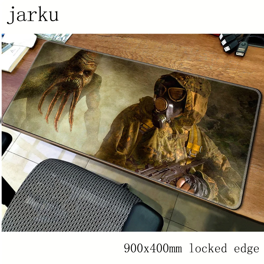 stalker mousepad gamer 900x400X3MM gaming mouse pad large HD pattern notebook pc accessories laptop padmouse ergonomic mat