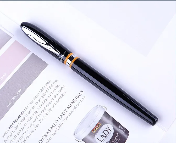 1pc/lot Picasso 907 Red and Black Roller Ball Pen Montmartre Pimio Ball Pen Silver Clip Canetas Office Supplies