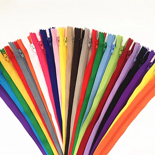 

10pcs 40cm (16 Inch) Nylon Coil Zippers Tailor Sewer Craft Crafter's & FGDQRS (20 colors)