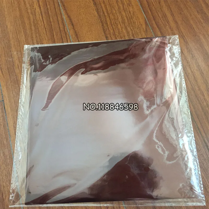 50Pcs 20x29Cm A4 Coffee Color Hot Stamping Foil Laminator Laminating Transfere on Elegance Laser Printer Craft Paper