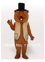 

MASCOT Beaver Short Plush mascot costume custom fancy costume anime cosplay kits mascotte fancy dress carnival costume