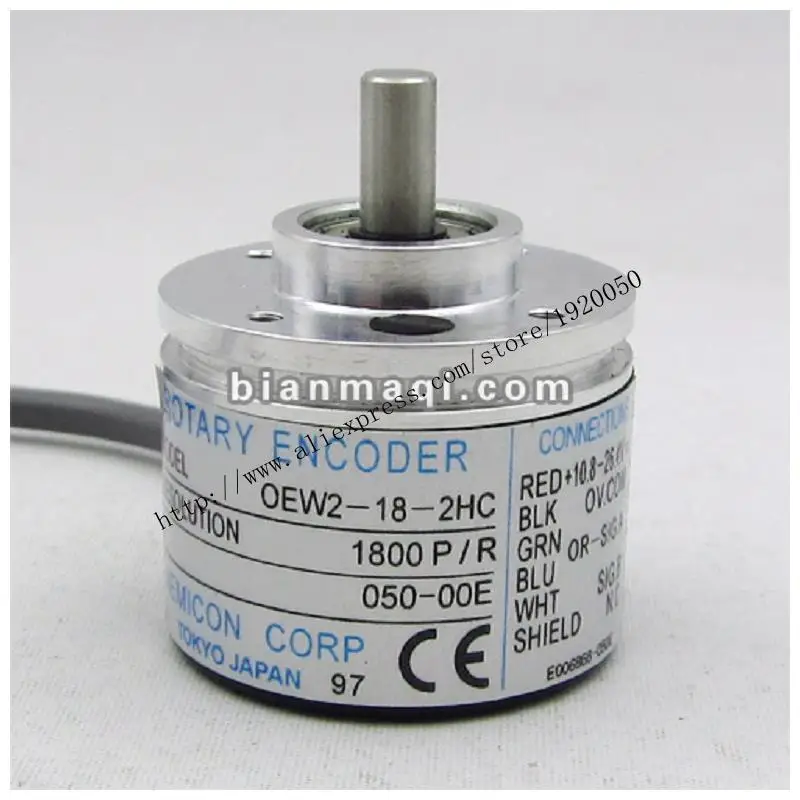 

Close control of the rotary encoder 1800 line shaft diameter 6mm outer diameter of the inner supply of OEW2-18-2HC 38mm