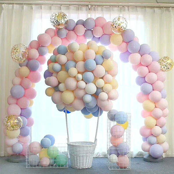 32inch 36inch big size Ins Macarons Color Balloons Decoration Party Candy Color Originality Romantic Scene Arrangement