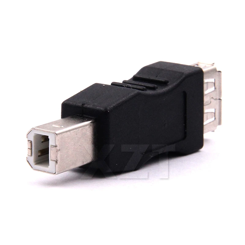 Newest USB Female to USB B Male Cable Adapter Computer Printer Scanner USB-B Adapter Converter USB Plug connector