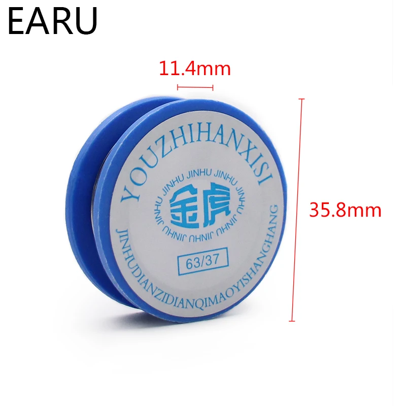 1pc Tin Lead Rosin Core Solder Wire 0.8mm Width 1.7m Length 13g 2% Flux Reel Welding Line New Wholesale Accessories High Quality