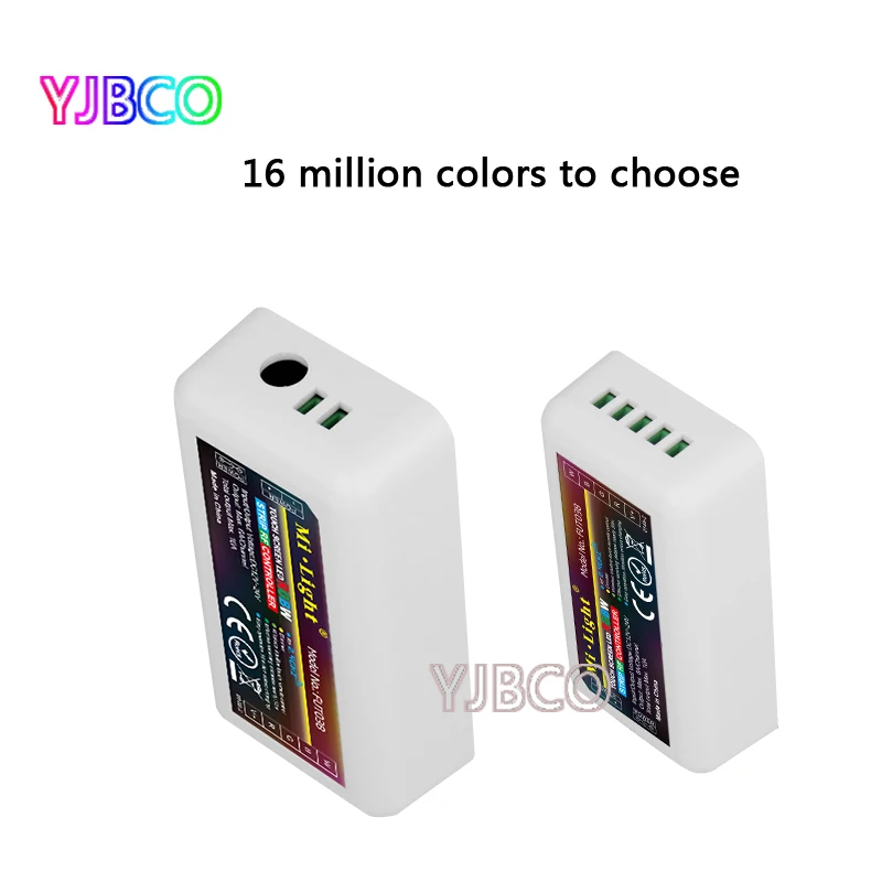 Miboxer FUT038 4-Zone 2.4G Rf Draadloze Led Dimmer Controller Wifi Compatibel Voor 5050 3528 Rgbw Rgb Rgbww strip Licht Dimmer