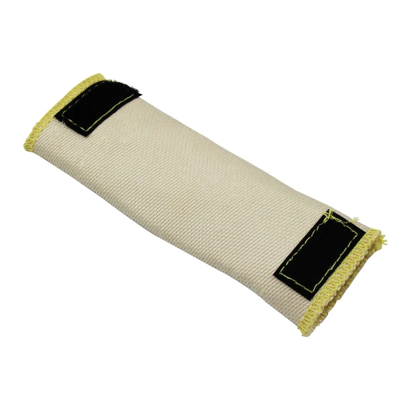 Proteção de soldagem luvas dedo 15cm fibra de vidro tig dedo luva de solda protetor térmico capa guarda ferramenta soldador dedo proteção