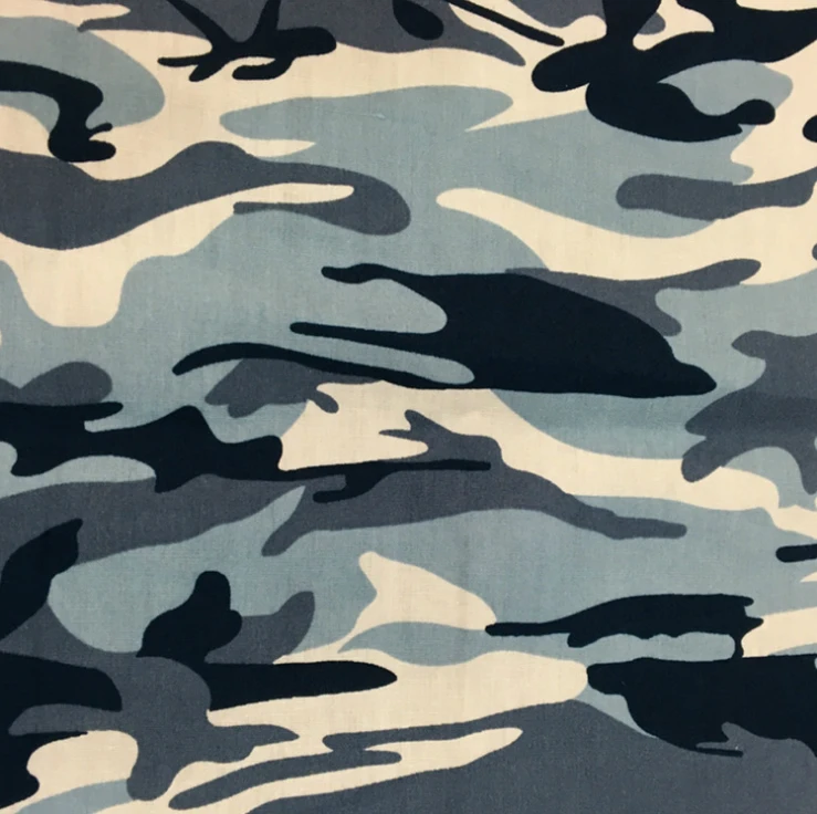50cm*147cm Camouflage Print Cotton Cloth Camo Cotton Poplin fabric diy sewing toys cap Tissu