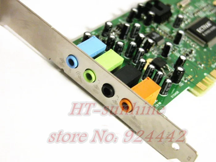 Original & High Quality  SOUND BLASTER 5.1 TP0033 PCI sound card PCI 5.1 For CREATIVEs