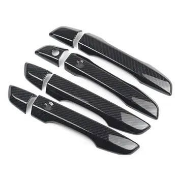 適用於本田思域轎車/掀背車 2016 2017 2018 2019 的全新 ABS 鍍鉻門把手蓋裝飾條,兩種顏色可選,汽車造型裝飾件 10 最佳銷售 本田思域VTEC - №7