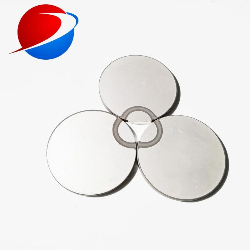 50*3mm PZT4 แผ่น Piezoelectric เซรามิคสำหรับทำความสะอาดอัลตราโซนิกเครื่อง