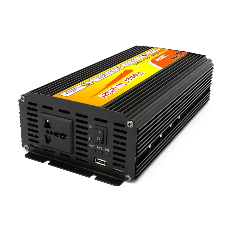 Free shipping 12V 220V 1500watt inversor for home da to ac solar power inverter 1500W inverter manufacturer