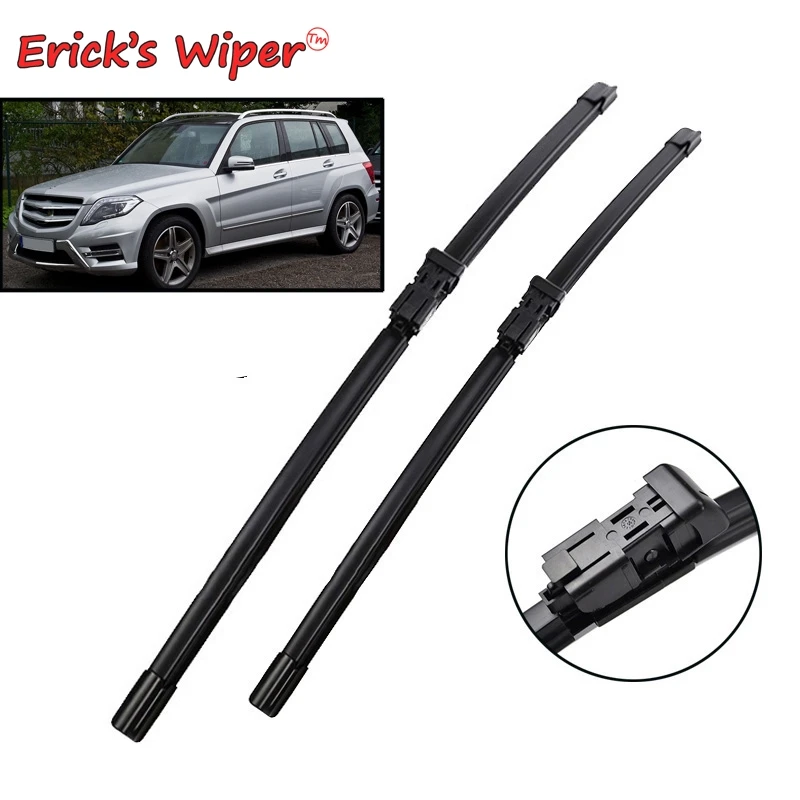 Erick\'s Wiper LHD Front Wiper Blades For Mercedes-Benz GLK-Class X204 2014 - 2015 Windshield Windscreen Window Brushes 22\