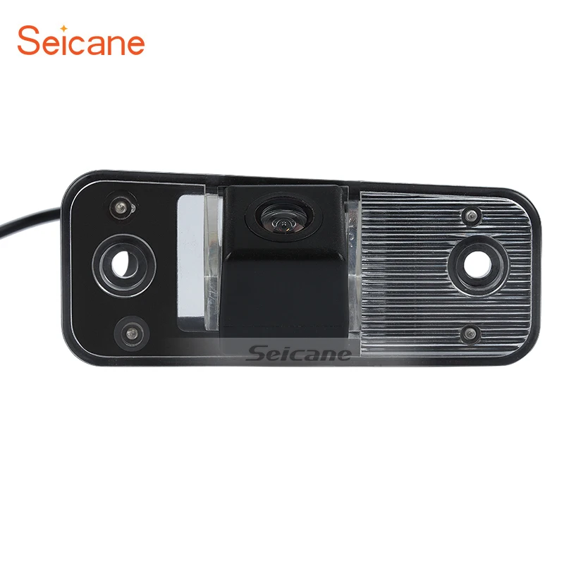 Seicane Backup Camera High Quality LED For 2006-2013 Hyundai Santa fe Waterproof and Night Vision with easy installation