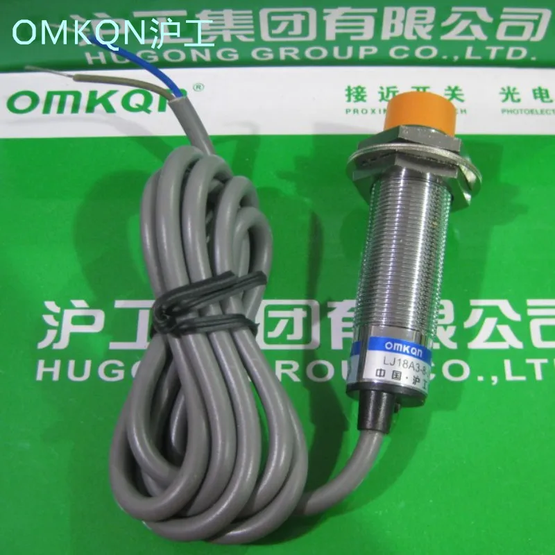 2pcs/lot AC Close Switch LJ18A3-8-J/EZ 8MM 220V Second-line NO Normally Open M18