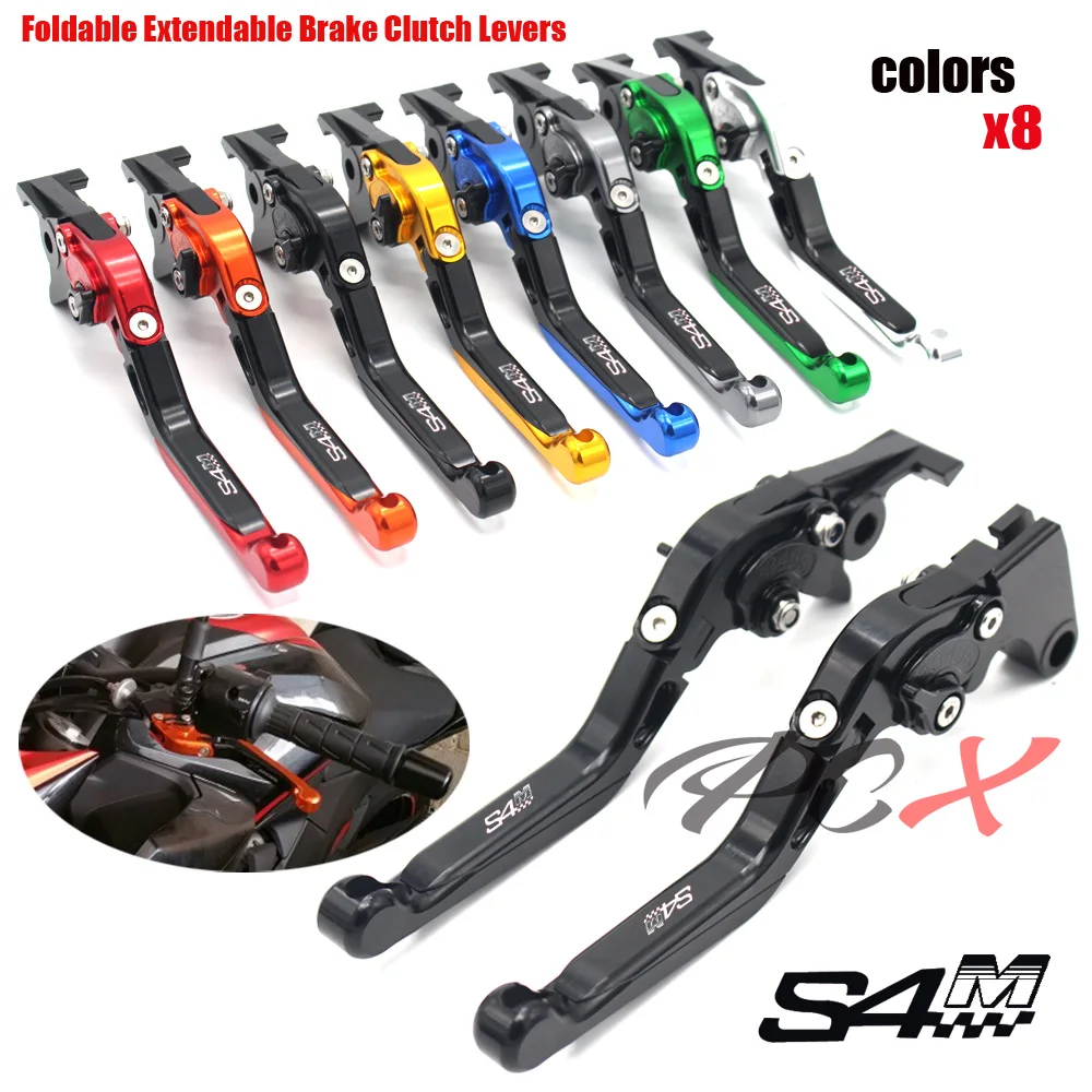 For DUCATI MS4 / MS4R 2001 2002 2003 2004 2005 2006 Motorcycle CNC Adjustable Folding Retractable Brake Clutch Lever