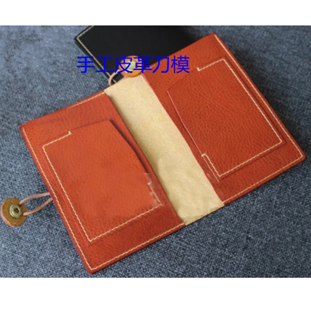 DIY leather craft passport bag book cover die cutting knife mould hand punch tool set