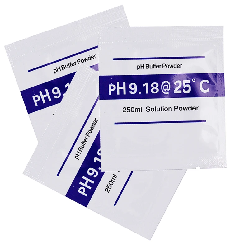 20 cái giải pháp tiêu chuẩn đệm thuốc thử bột PH buffer 9.18 PH cho chất lượng nước tester công cụ 10% off