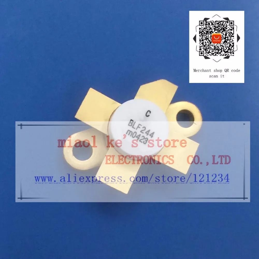 100%Original; BLF244 BLF 244 [ 28V-65V 3A 15W 175MHz SOT123 ] High quality original transistor