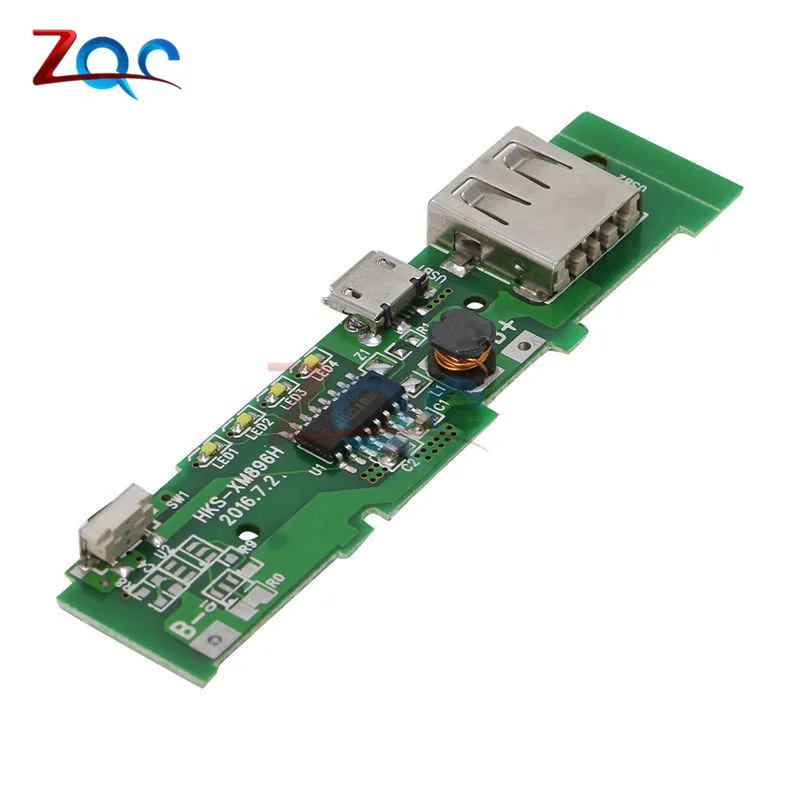 5V 1A Battery Charger Board 18650 Battery Charging Circuit PCB Board Power Supply Step Up Boost Module for Power Bank