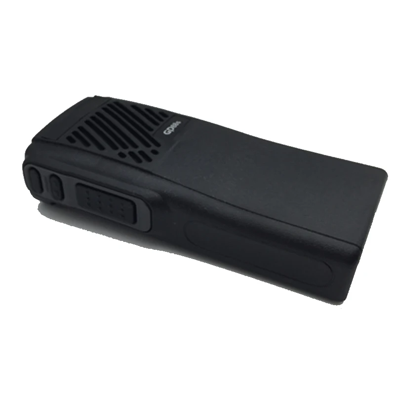 Housing Shell Case Depan Case untuk Motorola GP88S Walkie Talkie dengan 2 Tombol Warna Hitam