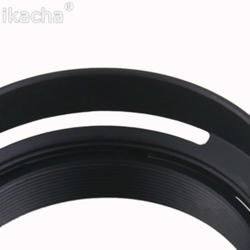 كاميرا عدسة معدنية هود برغي محول حلقة 49 مللي متر لفوجي فيلم X100 X100S X100T X100F يستبدل LH-X100