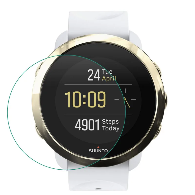 Tempered Glass Protective Film Clear Guard Protection For Suunto 3 Fitness Sport Watch Smartwatch Display Screen Protector Cover