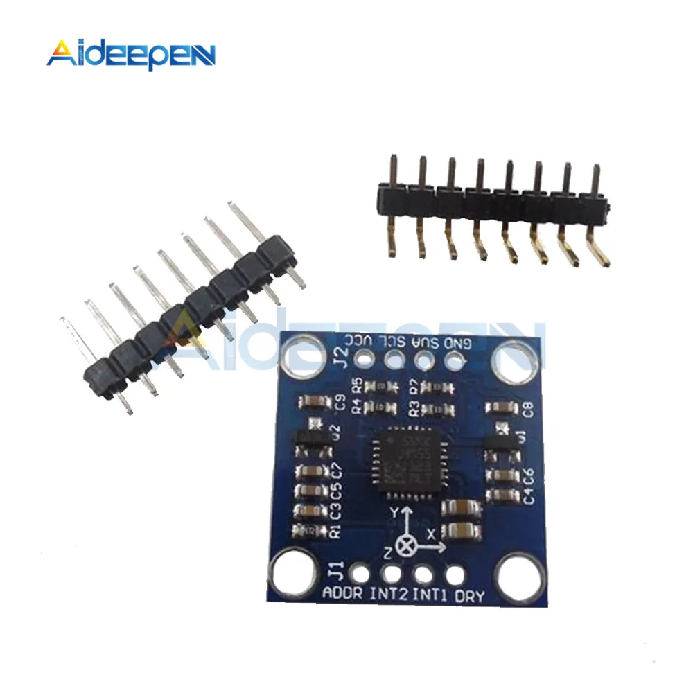 GY-51 LSM303 LSM303D LSM303DLH HM55 three axis electronic compass acceleration module 3-5V